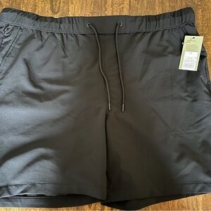 Men's Black Jogger Shorts XL